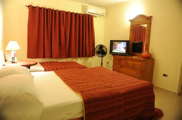 Hotel Taino Frontera Jimani room 2 bed